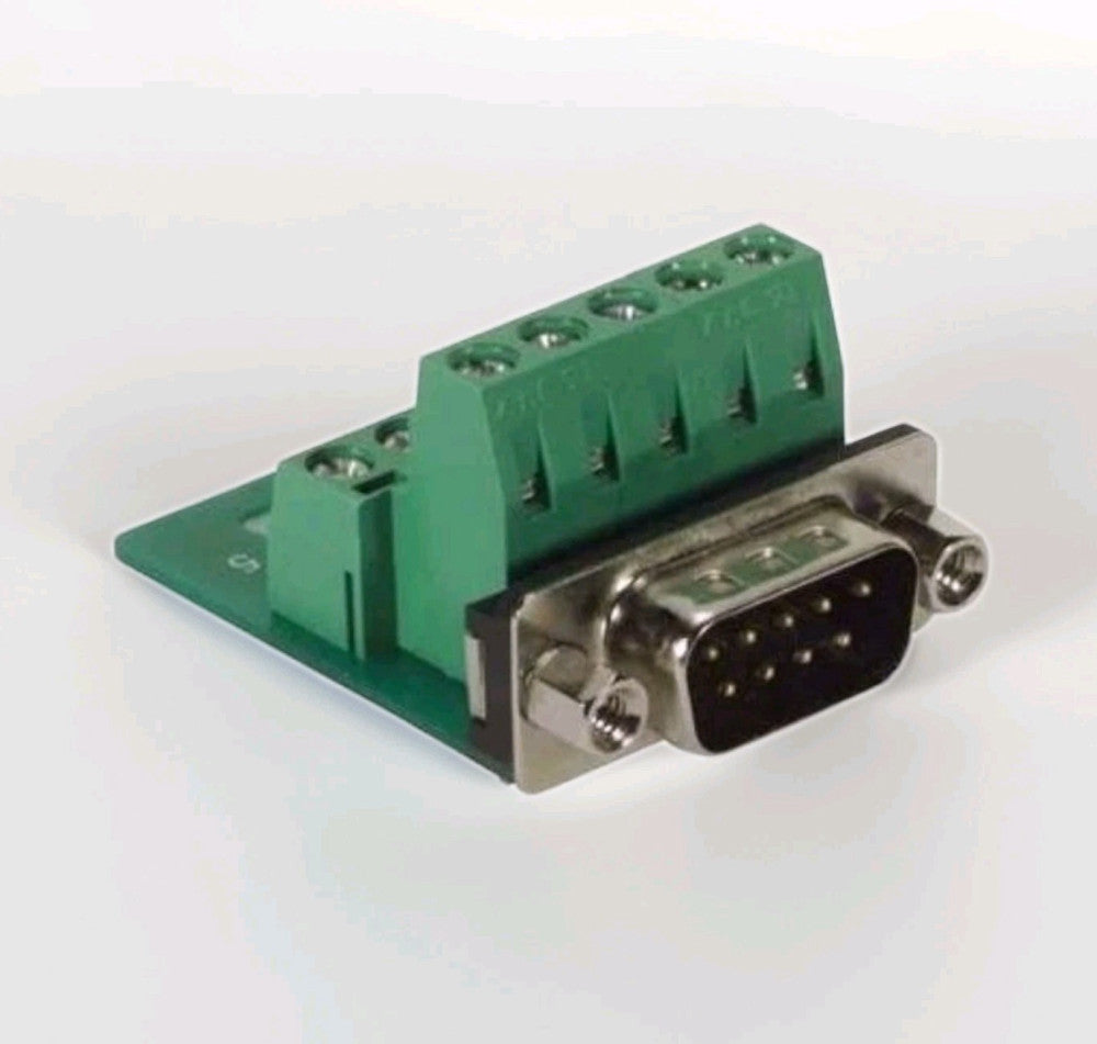 L-Com DGB9MT1 9 Position D-Sub Plug Male Pins Connector Terminal Block