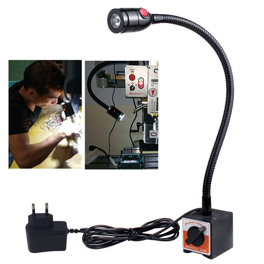 20" Long Cree LED Work Light with 500mm Flexible Gooseneck Magnetic Base