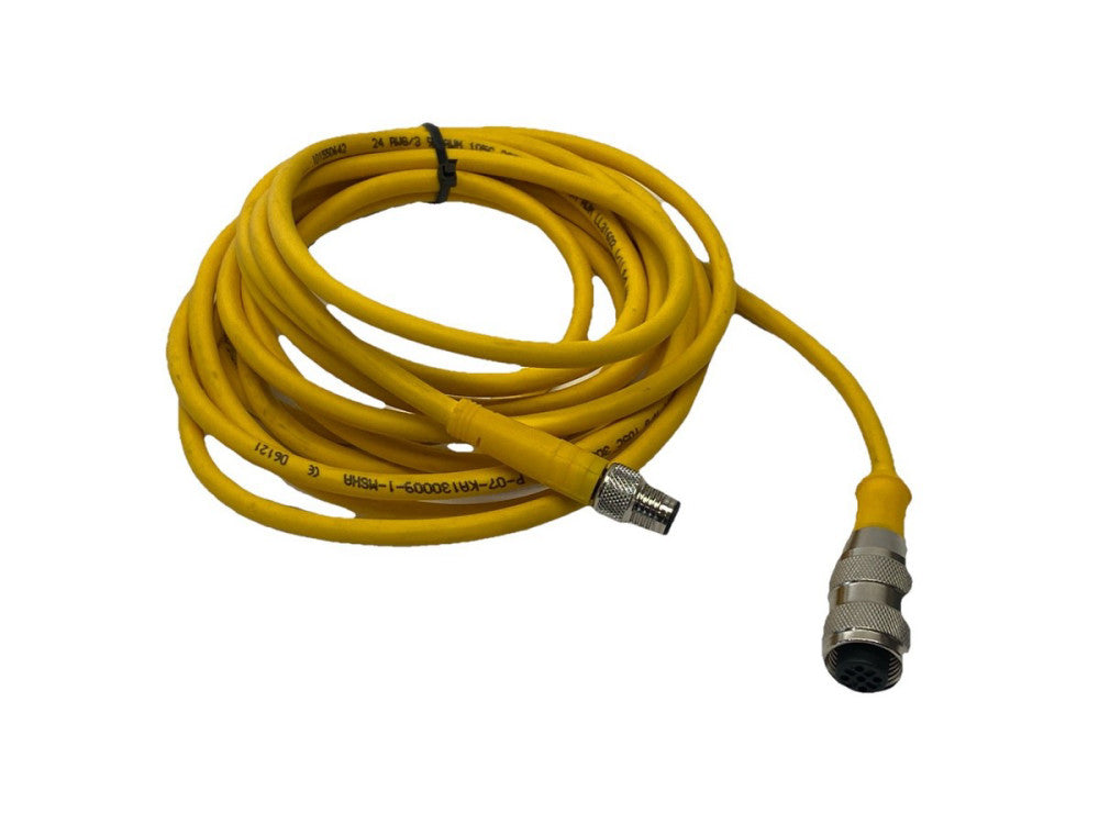 Turck RK 4T-3-P5G 3M Actuator Sensor Cable F M12 3-Pin x M M8 3-Pin 3m U2155-04