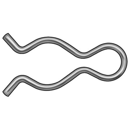 Zoro Select Wwg-Bpxz-2310 Cotter Pin, Hairpin, 7/64"Dx2-5/64" L, Pk50