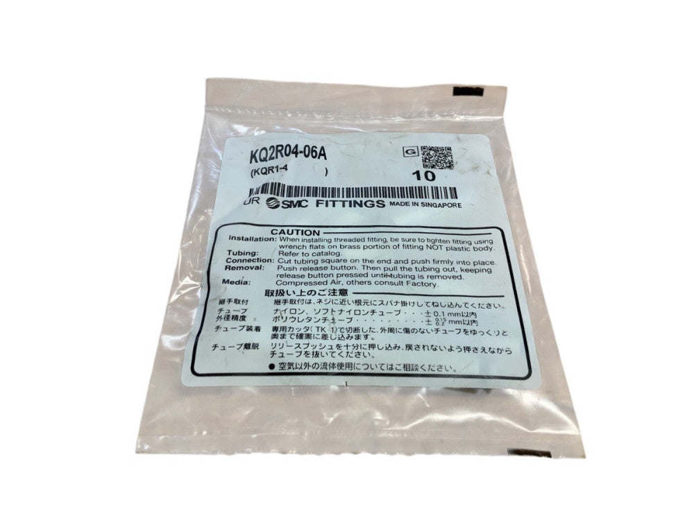 SMC reducing pipe KQ2R04-06A 10PC