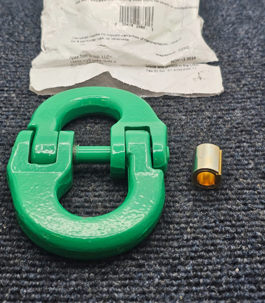 Campbell 5779245: Chain & Fitting 1/2"  Quik-Alloy® Coupling Link, Green