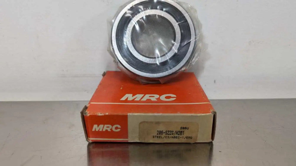 MRC 206-SZZG/H201 Deep Groove Ball Bearing 30mm ID 62mm OD 16mm Wide