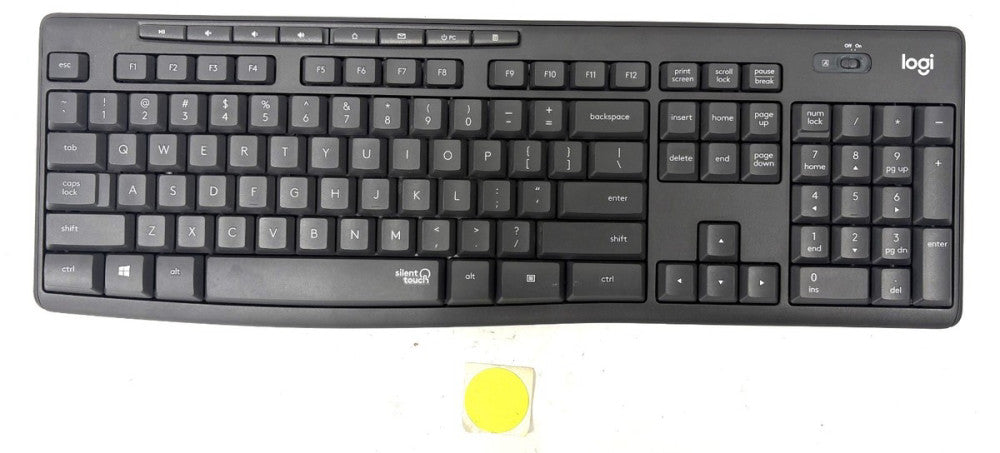 LOGITECH K295 KEYBOARD WIRELESS BLACK OAL 17-3/8"