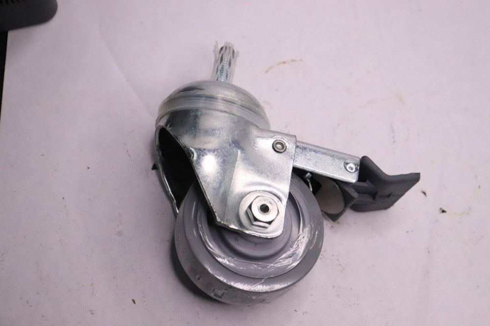 Swivel Caster Thermo Plastic Rubber Wheel 3" x 1-1/4"