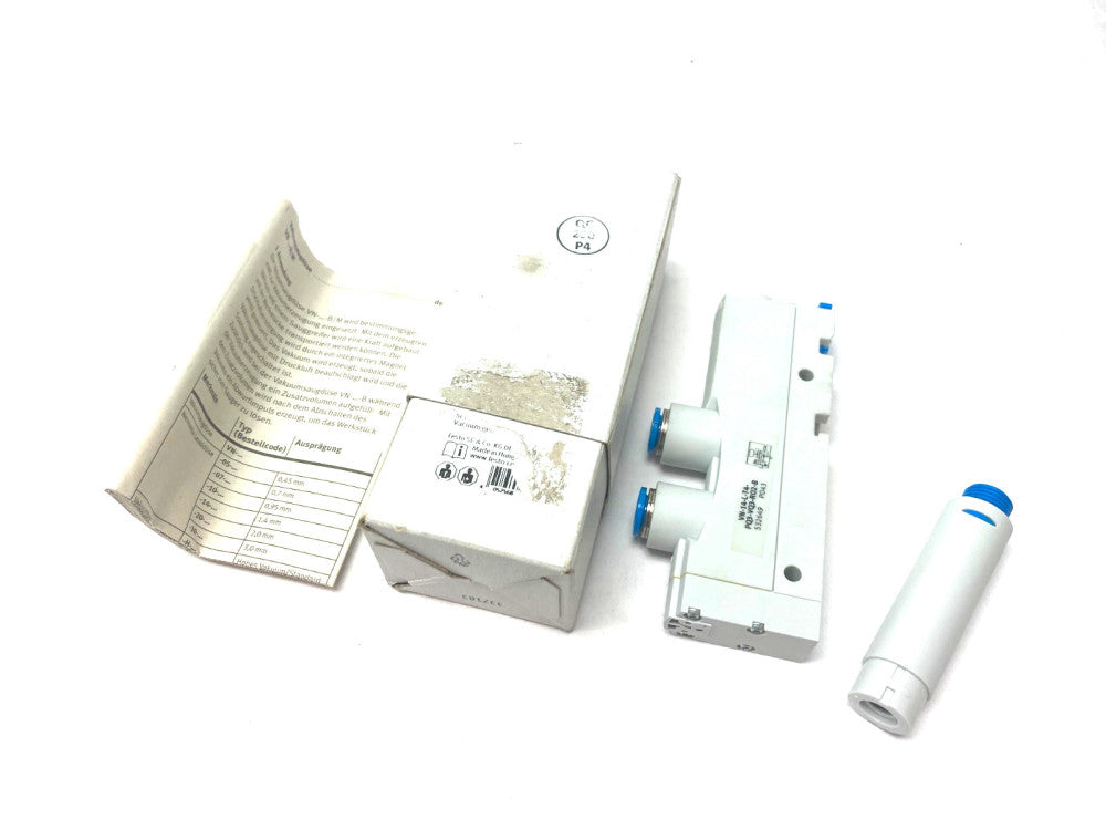 Festo VN-14-L-T4-PQ3-VQ3-RO2-B T-Shape Vacuum Generator 532649