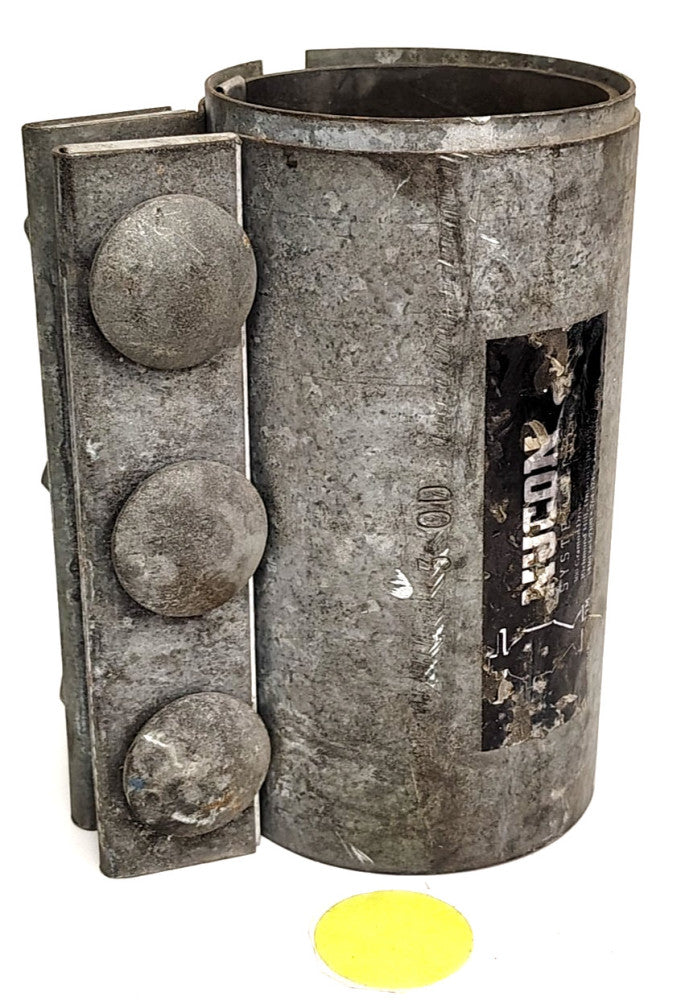 NUCON COMPRESSION COUPLING 3-1/2" OAD 6" OAL ALUMINUM MATERIAL