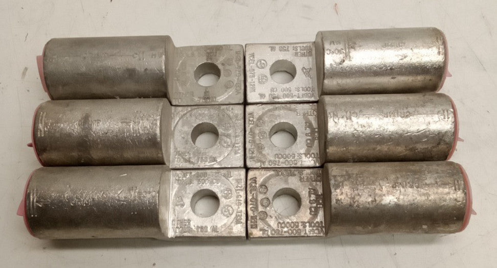 Hubbell VCEL-075-12H1 Compression Lug (Lot Of 6)