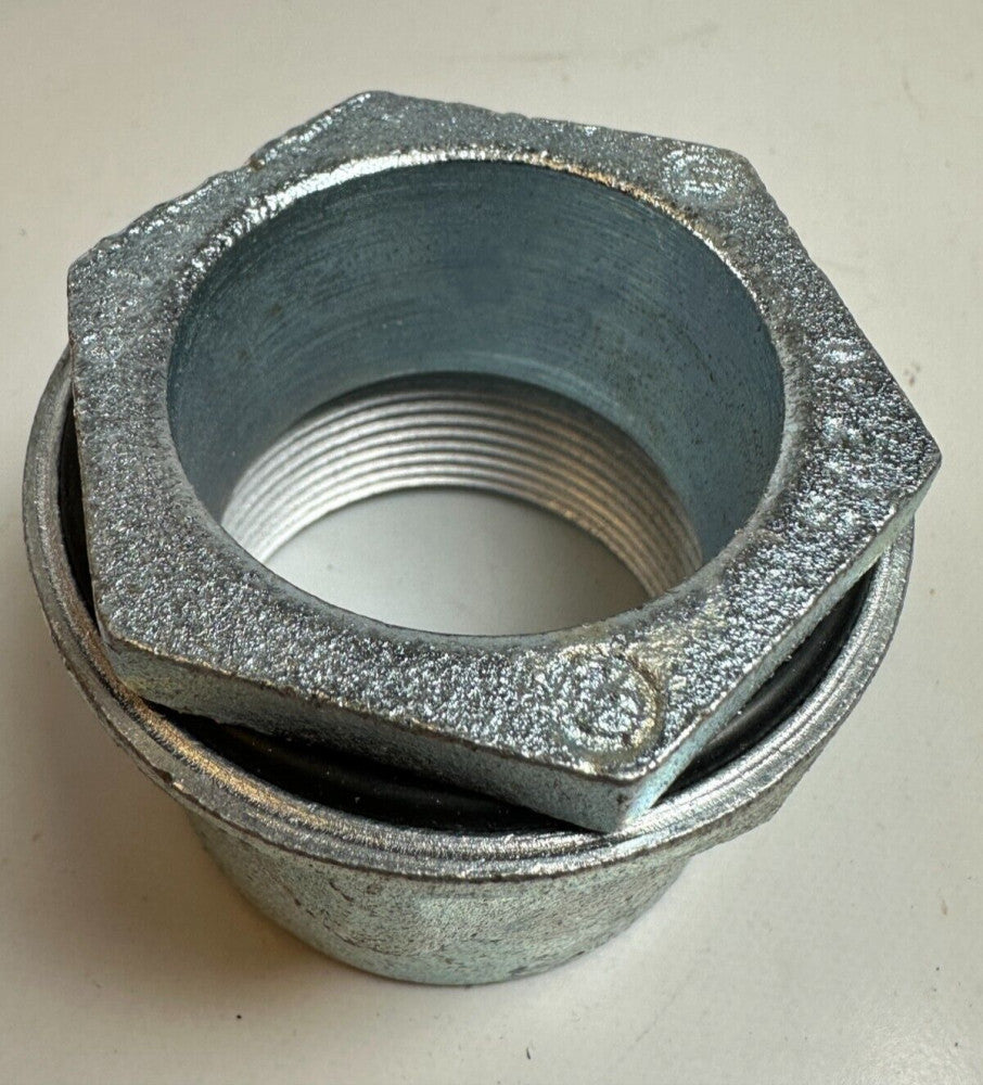 O-Z/Gedney Raintight 1-1/2" Conduit Hubs Rigid/IMC Malleable Iron (Box of 2) NEW
