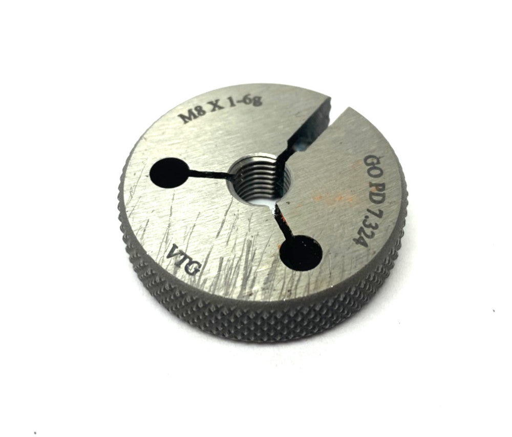 Vermont Gage 362120010 Threaded Ring Gauge M8x1-6G GO Pitch Dia. 7.324
