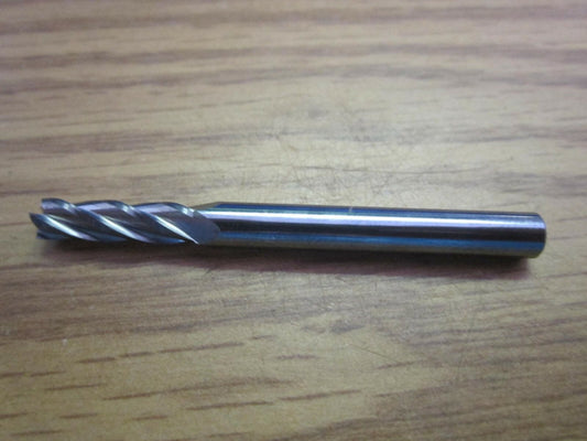  .1719" x 1" x .1850" x 2" Solid Carbide RH 4 Flute Square Endmill NEW
