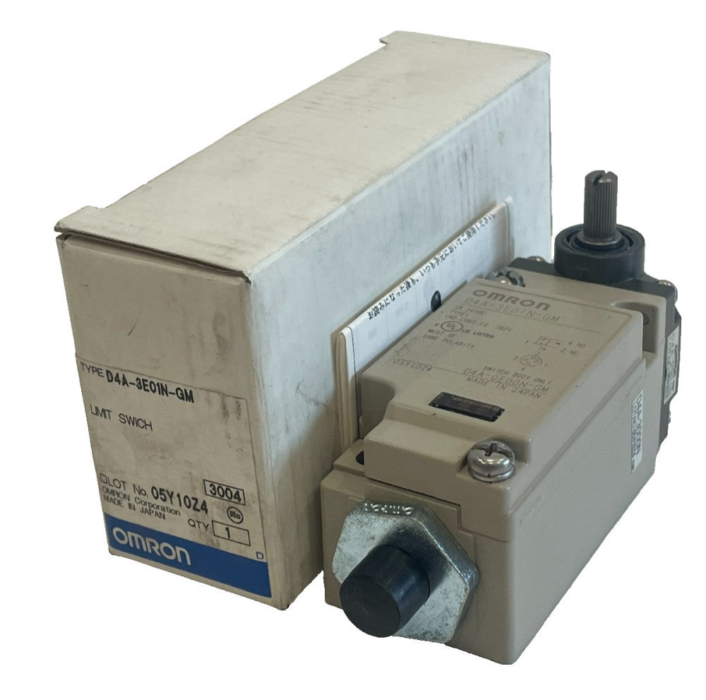 NEW OMRON D4A-3E01N-GM LIMIT SWITCH D4A3E01NGM