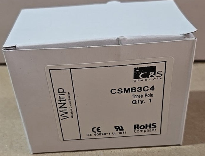 C&S MCB Wintrip C4  3Pole CSMB3C4