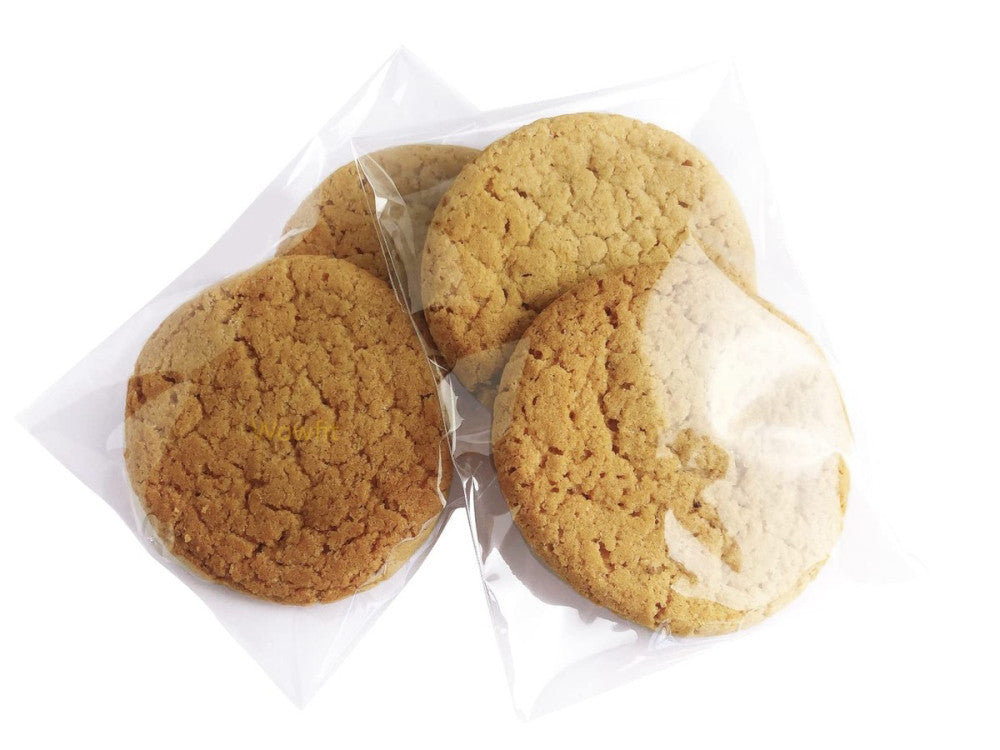 200 Count 4x6 Inch Clear Cellophane Plastic Bags, Resealable Self-Sealing Cel...