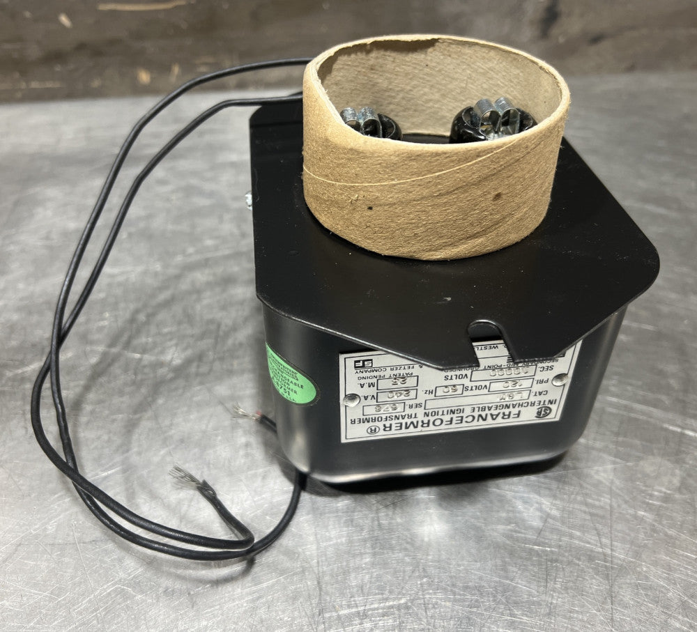 Nos Surplus Franceformer Model LGM Interchangeable Ignition Transformer