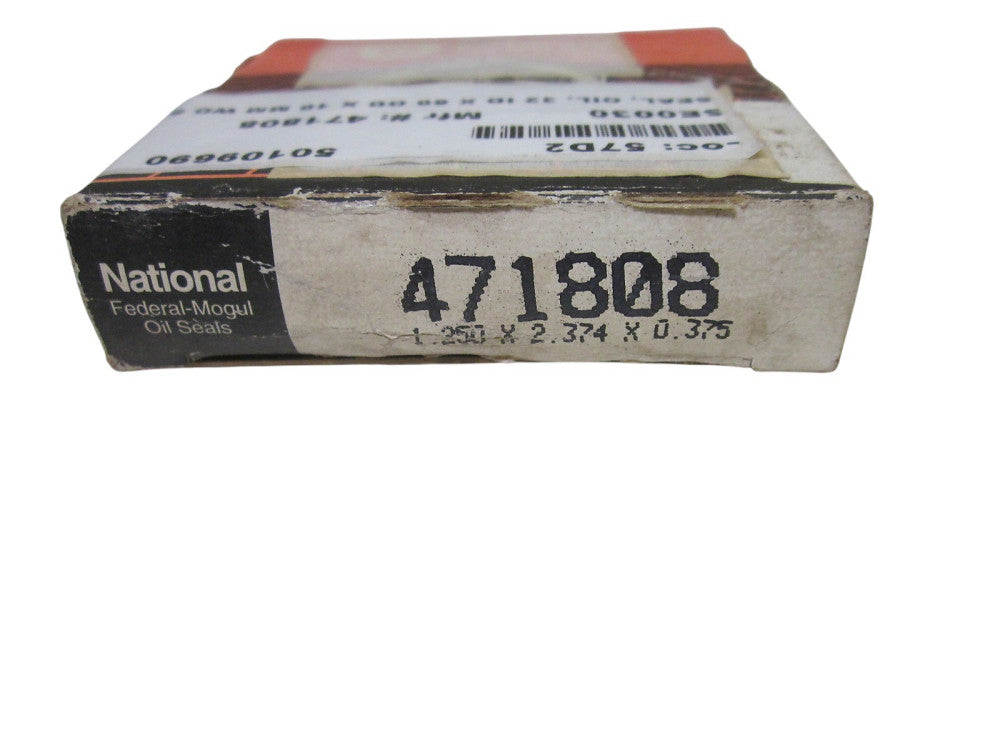 NATIONAL 471808 OIL SEAL 1.250X2.374X0.375 NSMP