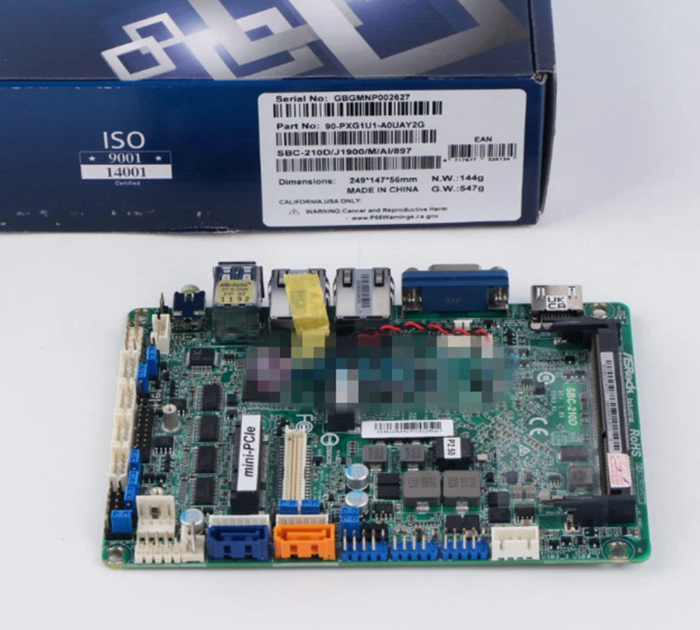 One Brand New ASROCK SBC-210D Industrial Motherboard