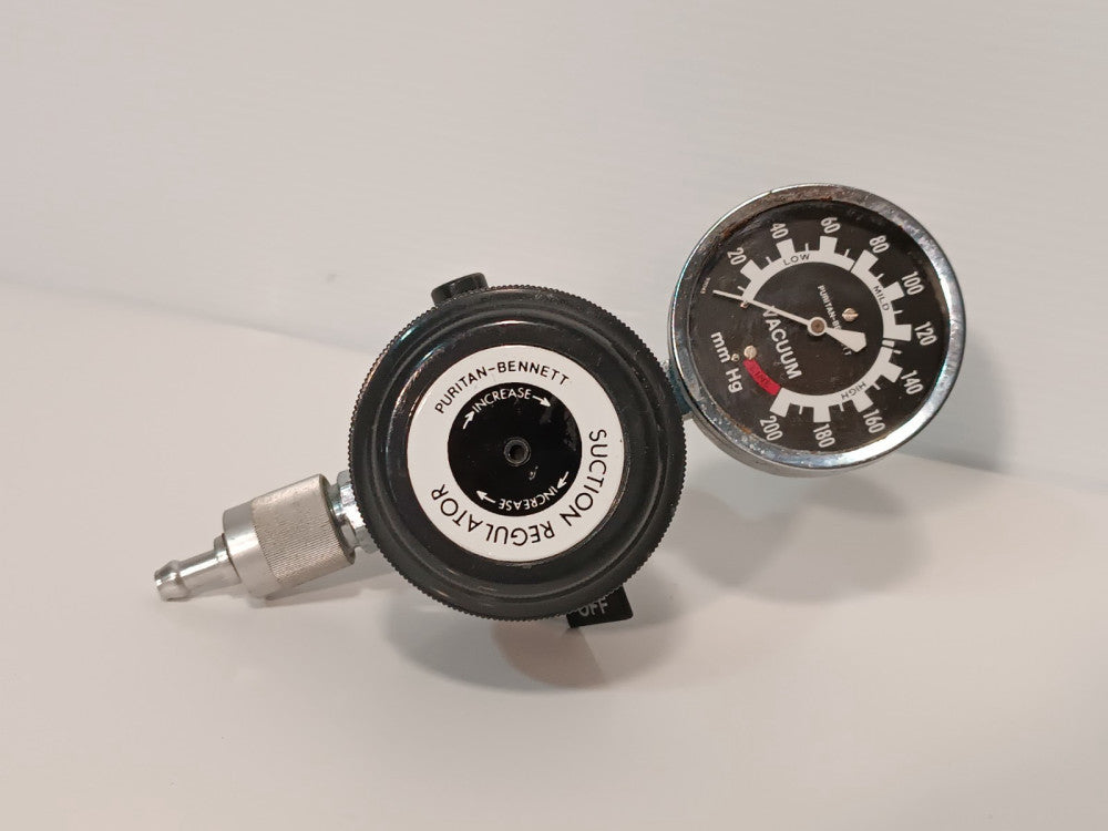 Puritan-Bennett Suction Regulator, Adjustable Range of 0-200 mm Hg