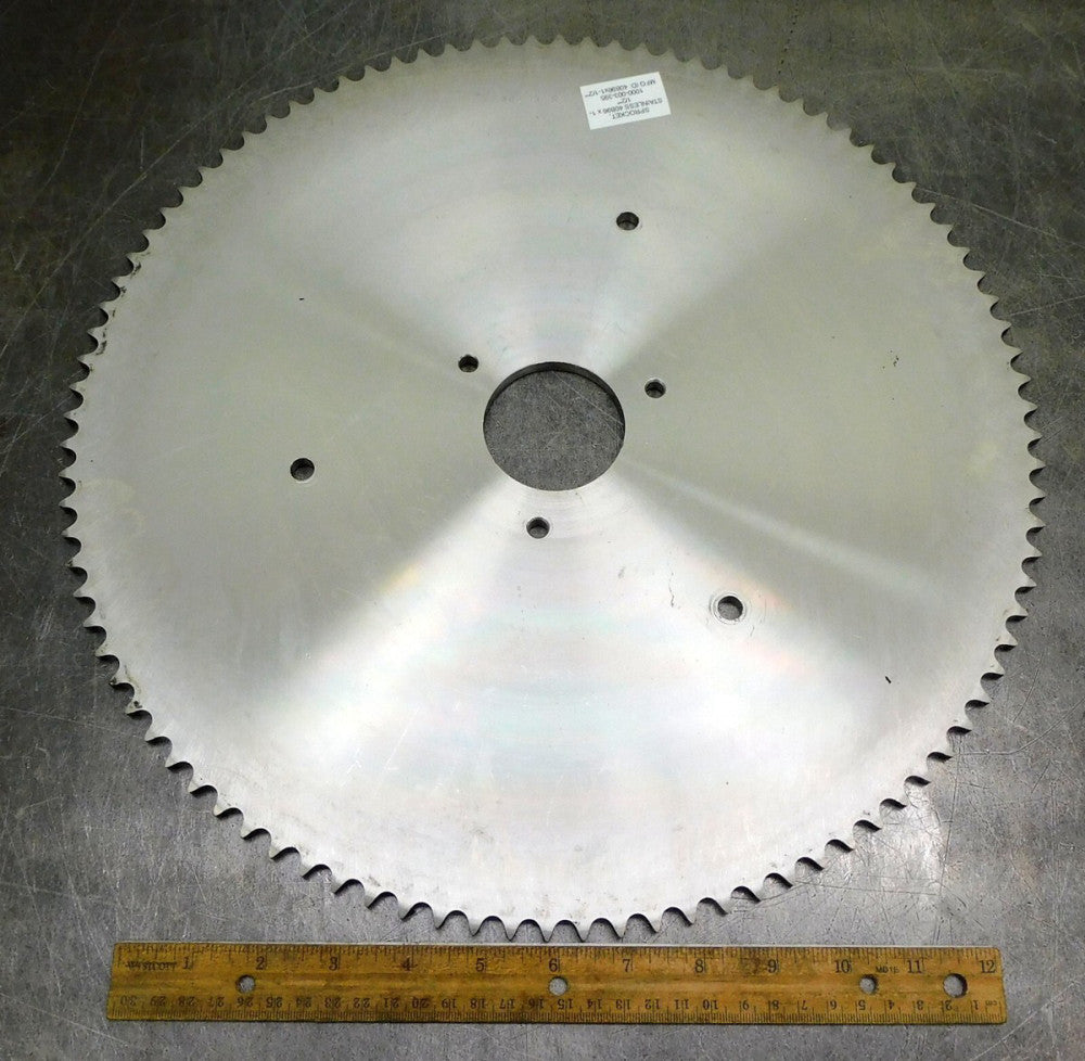 Martin 40B96 Stainless Steel Roller Chain Sprocket #40 96 Teeth 2-1/4" Bore