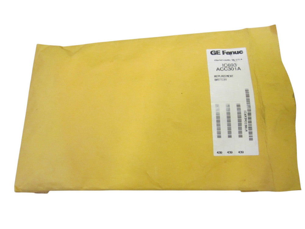LOT OF 2 GE FANUC IC693-ACC301A REPLACEMENT BATTERY  NSMP