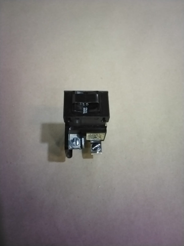 Pushmatic P115 15 Amp 1 Pole Circuit Breaker Type P Bulldog 15A 1P 120VAC