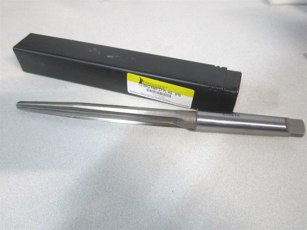 (ST0620036) 9/16" x 5-1/8" x 9" OAL RH 5 Flute 2MT HSS Bridge Reamer 