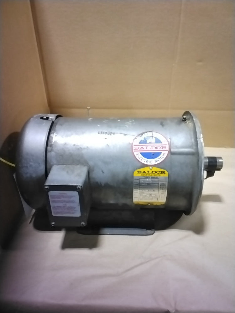 Baldor CM3615T Electric Motor 5HP 1750RPM 184TC FR 230/460 Volts 49392HM