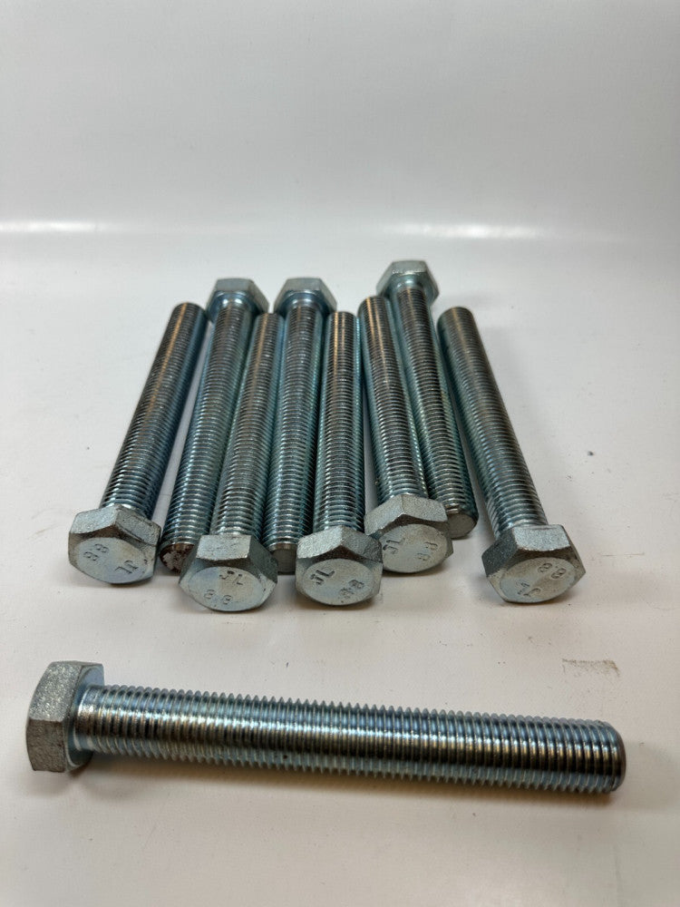 JL M20-2.5mm 155mm Long Metric Hex Head Bolts Grade 8.8 Full Threads (Lot of 9)