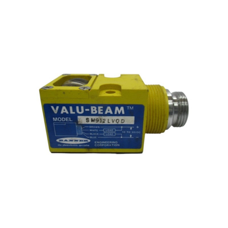 BANNER ENGINEERING SM912LVQD 10-30VDC UNMP