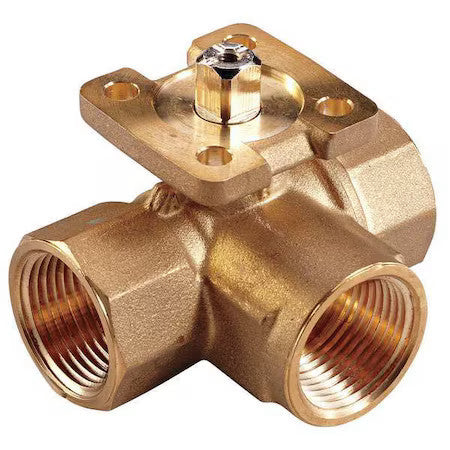 Johnson Controls Vg1845bn Ball Valve,3 Way,Ss Trim,(F)Npt 3/4