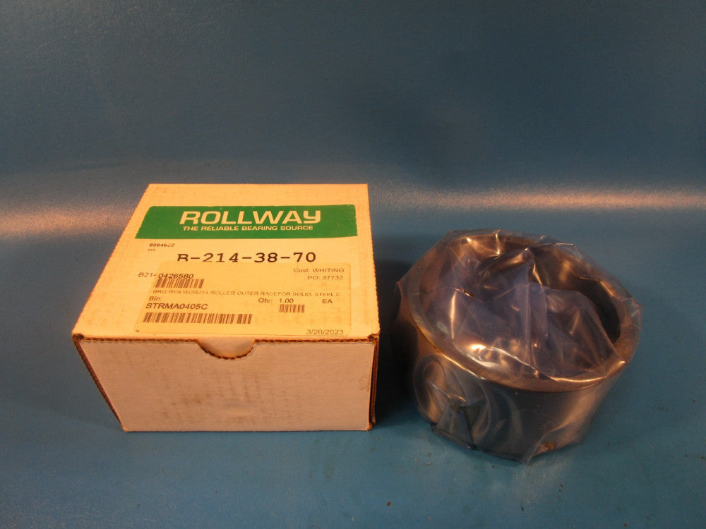 Rollway B-218-38-70, Radial Journal Roller Bearing Outer Ring, 4.3125 Bore, OD 4