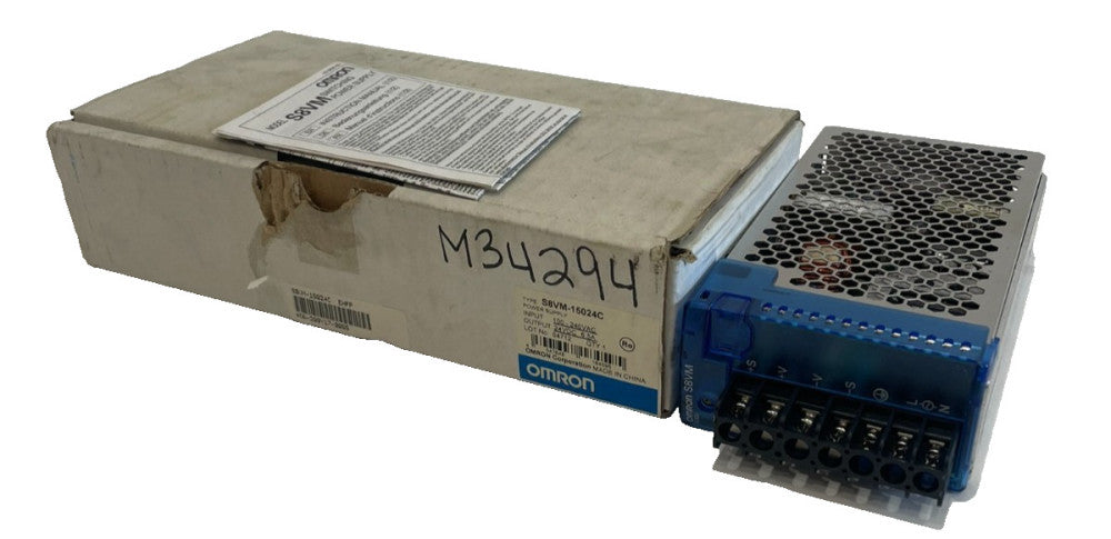 NEW OMRON S8VM-15024C POWER SUPPLY 100-240VAC S8VM15024C