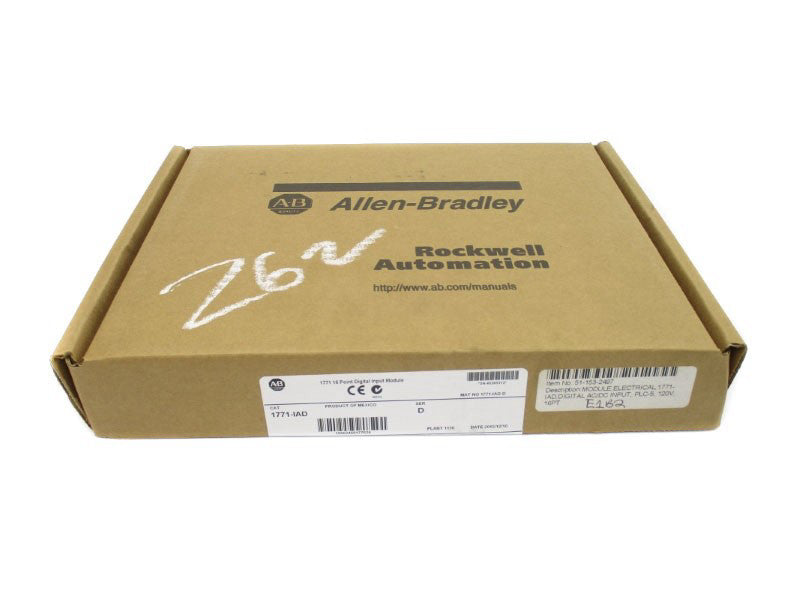 ALLEN BRADLEY 1771-IAD SER. D DATE: 2015 NSFS