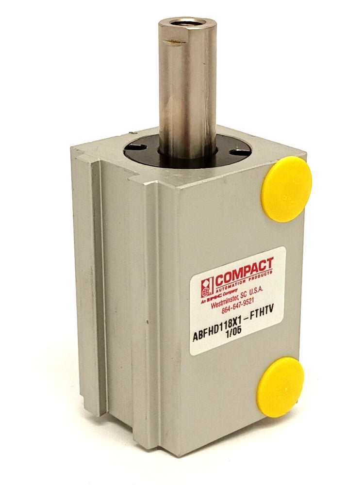 Compact Air Products ABFHD118X1-FTHTV Pneumatic Cylinder 1-1/8" Bore 1" Stroke