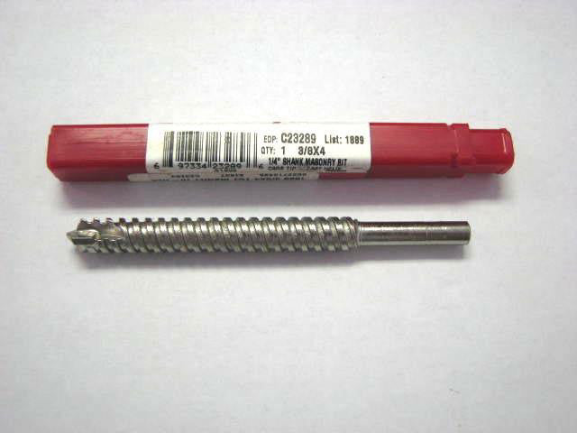 CLE-LINE (C23289) 1/4" x 3/8" x 2-3/4" x 4" High Helix Masonry Drill New