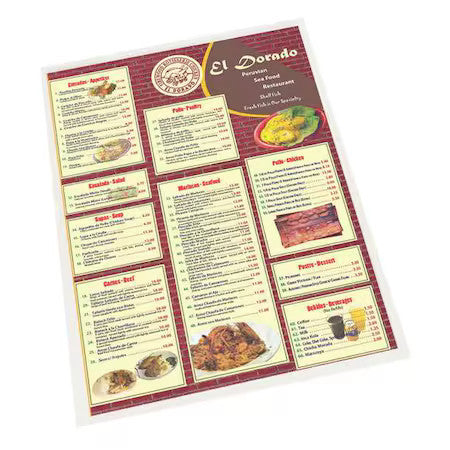 Sircle Menu-07 Heat Laminating Pouches,12X18in,Pk100