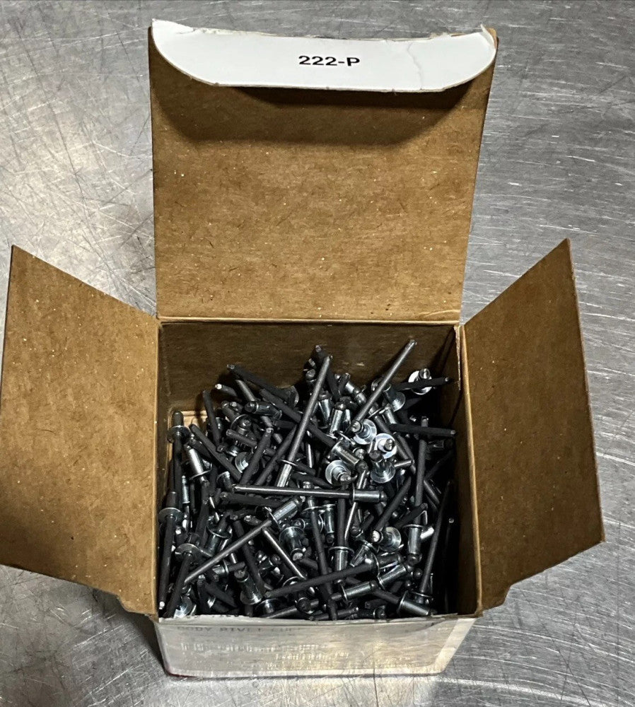 Plated Steel Pop Rivet .063-.125 in. SD42BS200 lot of 250 Nos Surplus