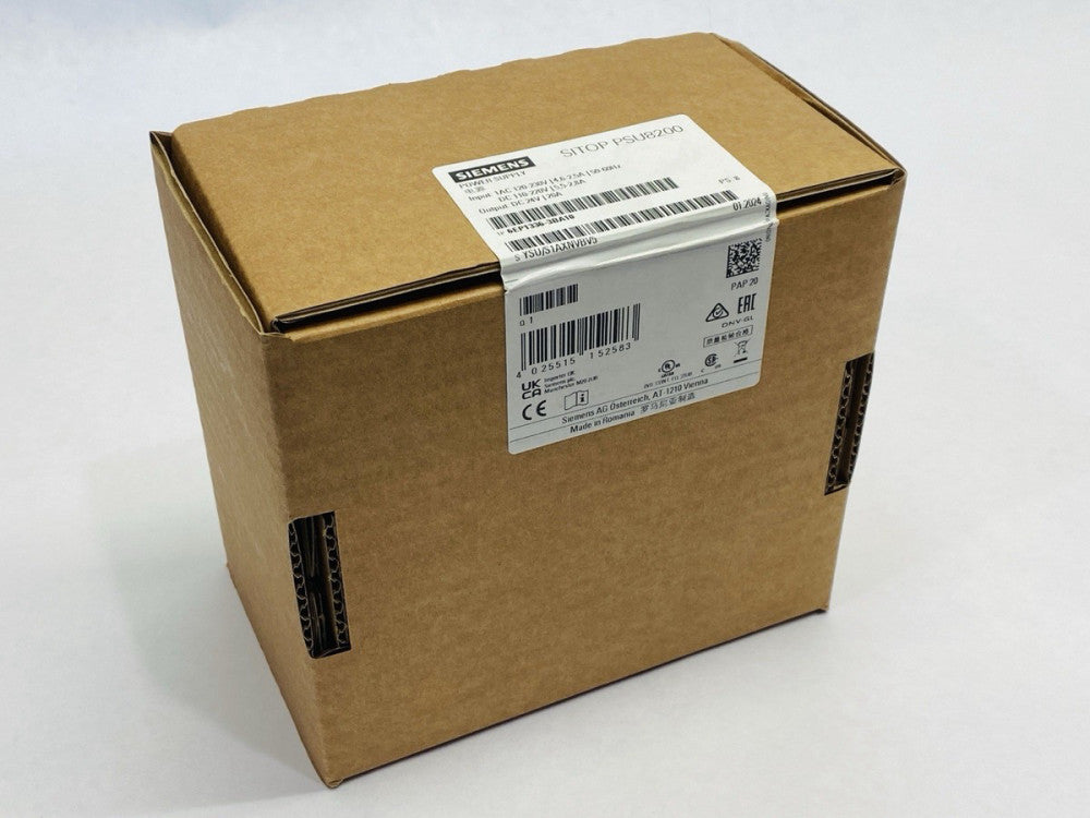 Siemens 6EP1336-3BA10 Power Supply 20A 24VDC SITOP PSU8200