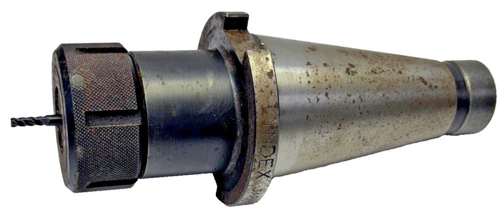 LYNDEX N5007-1000 COLLET CHUCK TOOL HOLDER CAT50 PROJECTION 2-3/4 IN.
