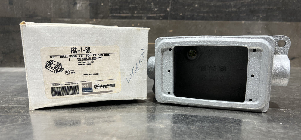 Appleton FSC-1-50L Nos Surplus