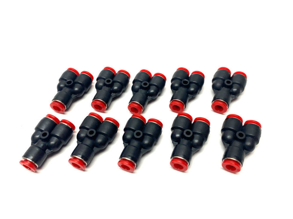IMI Norgren C00820600 Pneufit C Pneumatic Y-Connector 6mm LOT OF 10