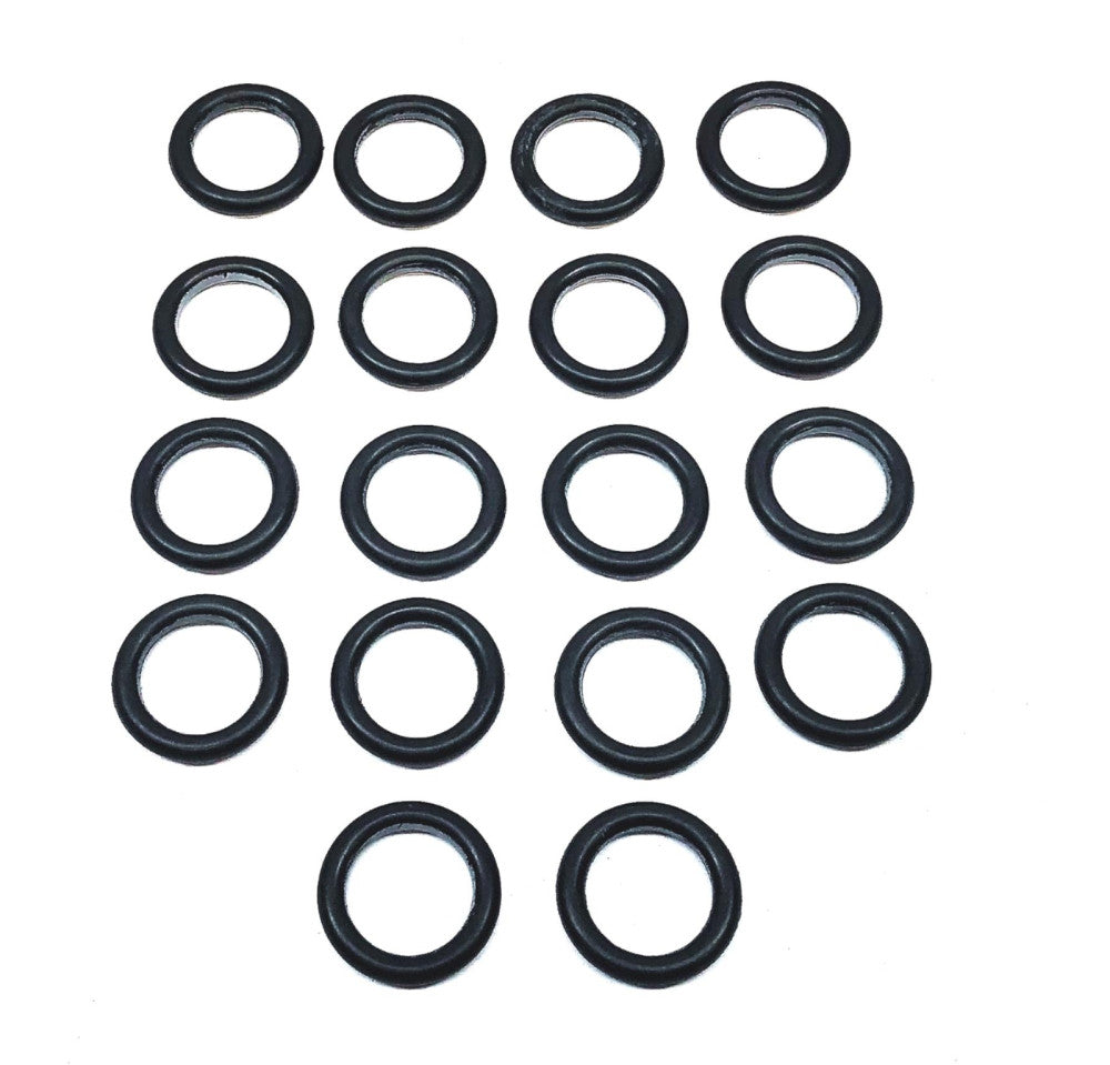 Unbranded 5/8 Inch ID O-Ring 7/8 Inch OD [Lot of 18] NOS