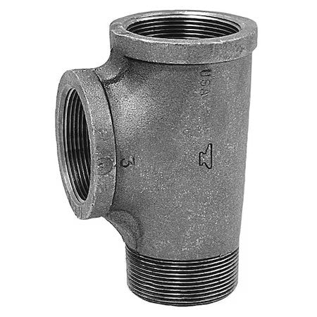 Anvil 0310063003 Street Tee Street Tee, 2" Pipe, Fnpt X Mnpt X Fnpt, Malleable