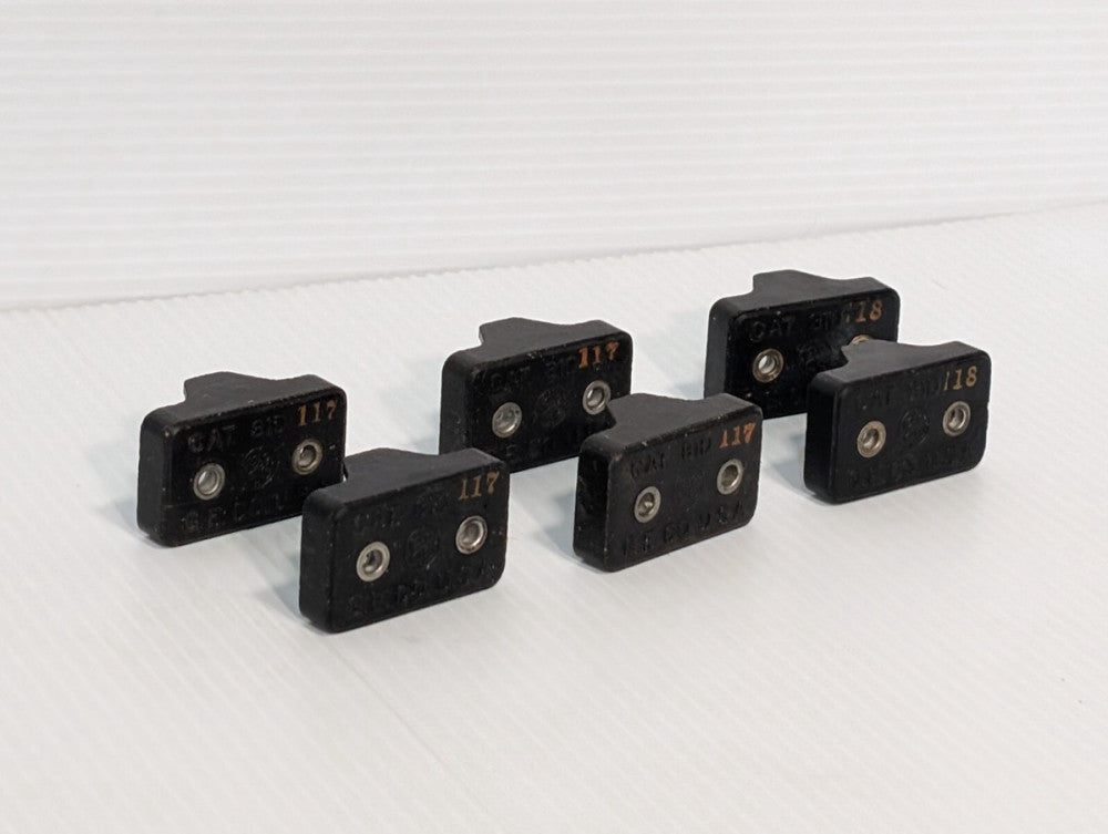 Lot of 6 General Electric 81D 117 + 81D 118 Overload Relay Heater Elements