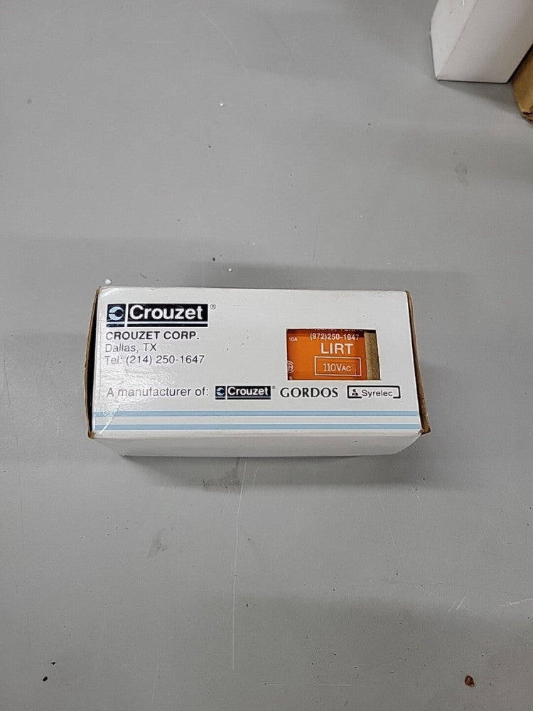 New! SYRELEC CROUZET LIRT110A RELAY B1-2D