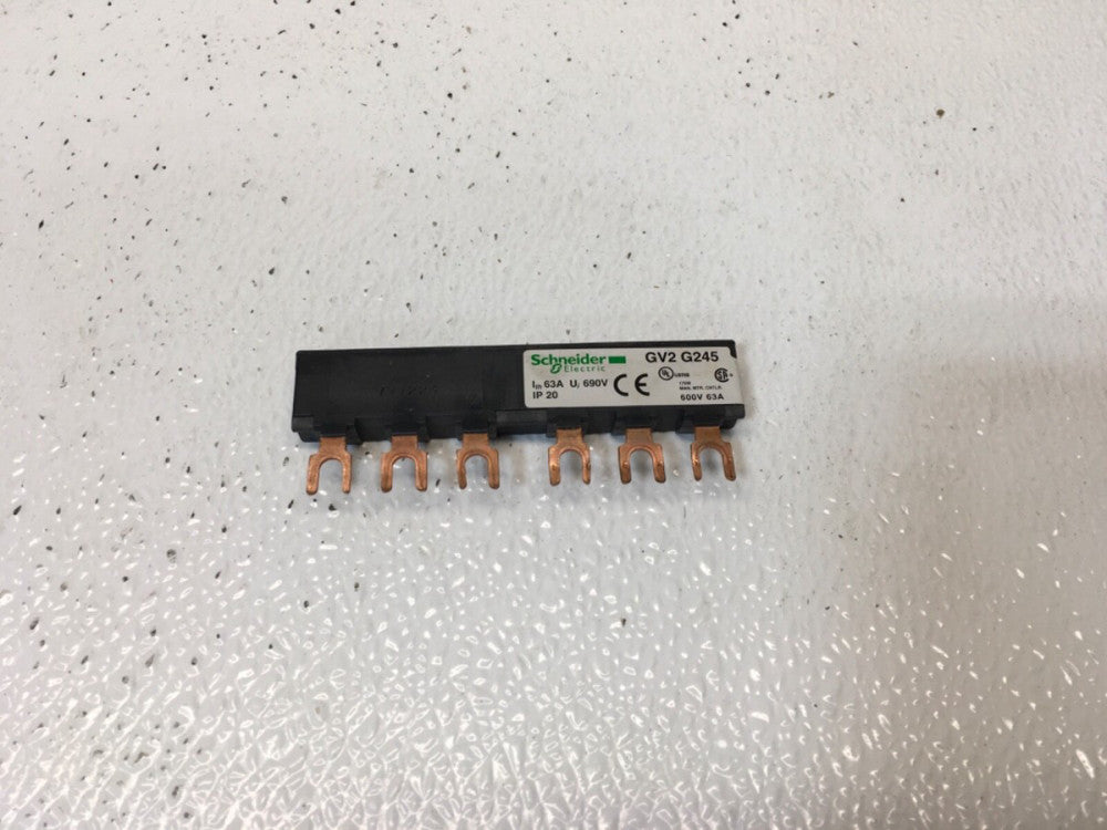 SCHNEIDER ELECTRIC GV2 G245 TERMINAL WIRING BLOCK 63amp 690volt (KB)