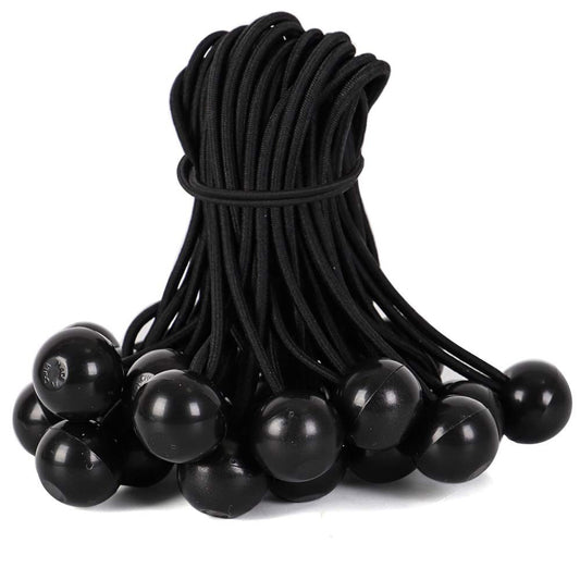 28 Pieces Ball Bungee Cords, 9 Inch Heavy Duty Bungie Cord Balls Canopy Tarp ...