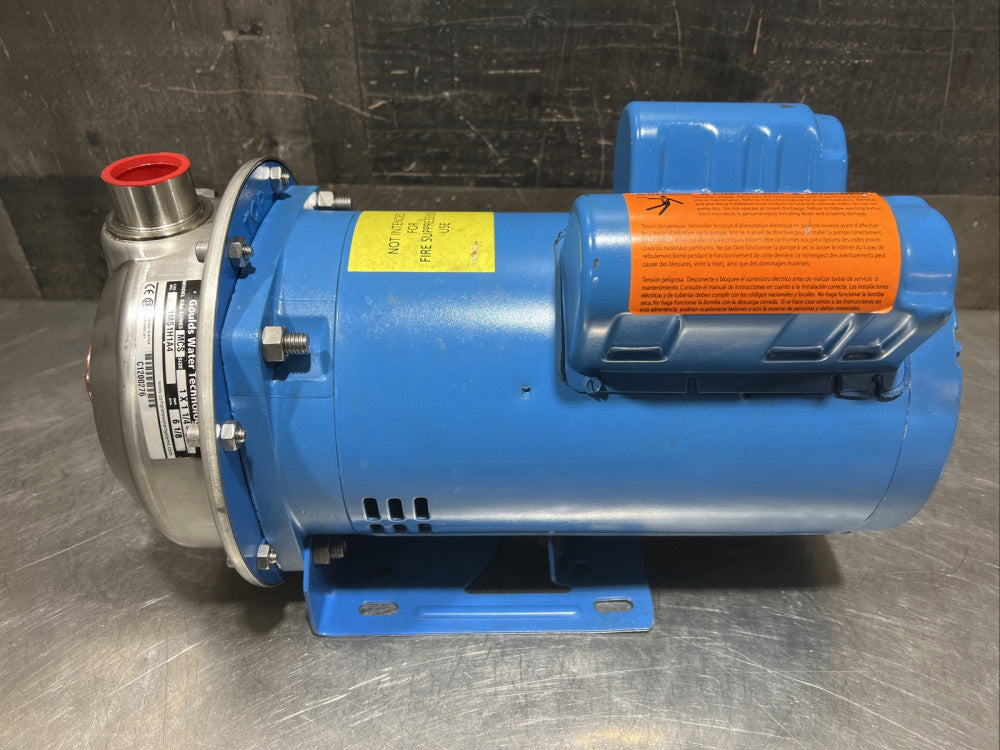 Goulds Pump Model MCS Cat No 1MS1H1A4 With US Motor 3 HP 1 Phase 208-230V