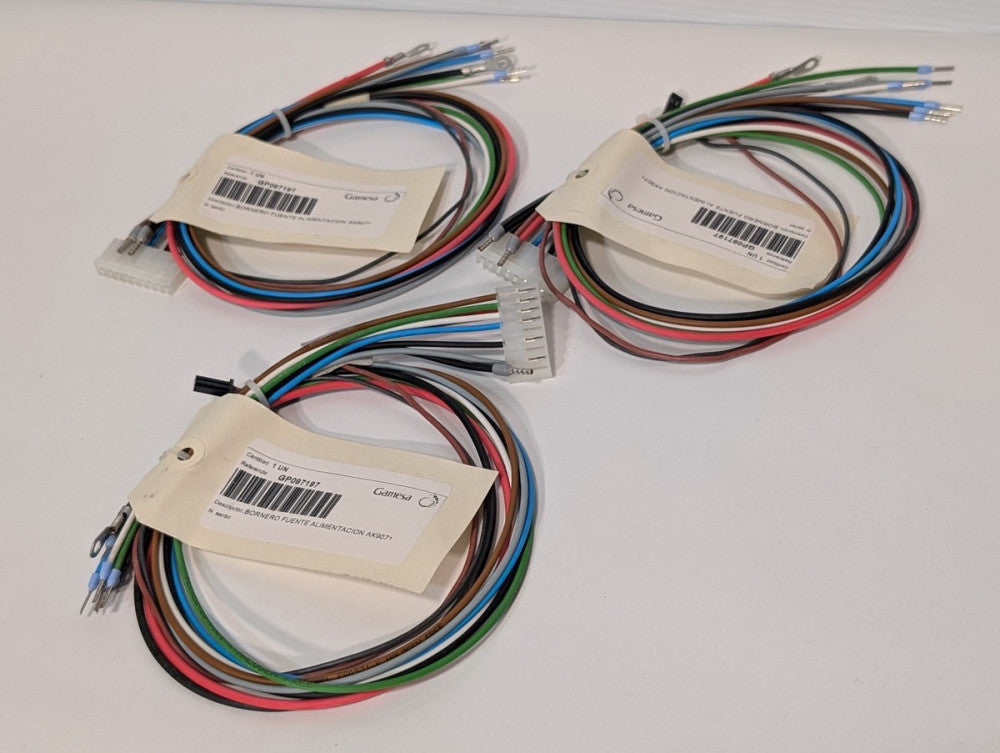 3 Gamesa Electric GP097197 Terminal Power Supply Cable Assembly AK9071