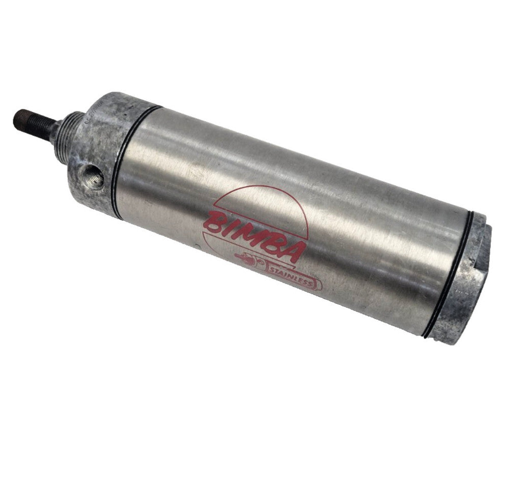 BIMBA 706-D DOUBLE ACTING PNEUMATIC CYLINDER 3" BORE 6" STROKE STAINLESS STEEL